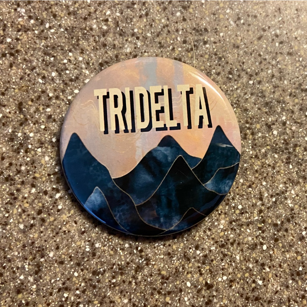 🆕 “Tri Delta” Mountain Scene Pin